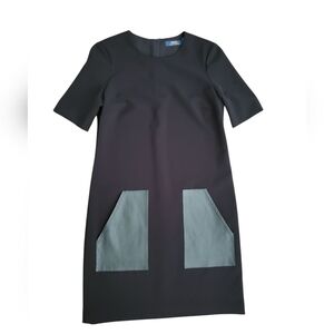Polo Ralph Lauren Black Dress With Accent Pockets 4